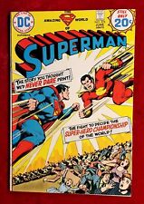 1974 Superman #276 Shazam DC Comics KEY 1st Modern App Captain Thunder 70s  picture