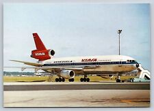 Airplane Postcard Venezuela VIASA Airlines Airways Douglas DC-10 VV 1380 GP15 picture
