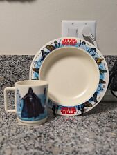 Vintage Deka 1977 Star Wars A New Hope Plastic Cup & Plate Combo ( 2 items) picture