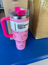 (Limited Edition) Hello Kitty Stanley Cup 40oz Tumbler Brand New - Pink picture