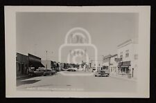 Scarce RPPC of Main Street. Walhalla, North Dakota. C 1950's  picture