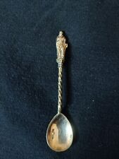 BEAUTIFUL SMALL TWISTED SPOON WITH STATUETTE OF A NOBLEMAN picture