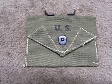 US WW2 M1942 First Aid Pouch OD Green With Date 1945 Brede Inc MFG NOS picture