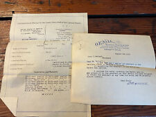 1917 Land Document Arnett Oklahoma picture