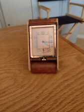Rare 1920's LeCoultre Travel Alarm Clock in Working Condition picture