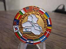  USAF OIF Coalition Forces On The Ground Challenge Coin #813K picture