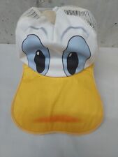 Vintage Donald Duck Snap Back Hat Disneyland Mesh Cap Never Worn picture