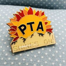 Parent Teacher Association PTA Shines On Lapel Pin picture