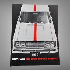 1966 Toyota Corona Sedan Sales Brochure Original picture