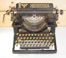 Antique 1921 Woodstock Model No. 5 Typewriter SN F81702 PARTS, RESTORATION, PROP picture