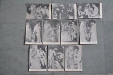 7 Pc Vintage B&W Dilip - Saira Wedding Litho Photography Of 1966 , Collectible picture