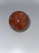 Red fire quartz sphere Hematite Crystal Mineral Rainbow Orb Healing Witchcraft picture