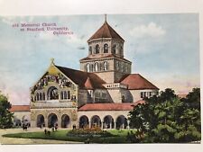 1915 Memorial Church Standford University California Divided Back Postcard picture