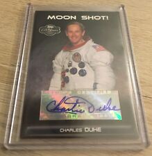 2007 Topps Charles Charlie Duke Moon Shot autograph auto Co-Signers Moonwalker picture