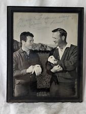 Jack LaLanne Inscribed Jack Lalanne and Friend 8x10 Photo with Arnold Palmer picture