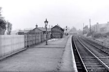 PHOTO  BR British Railways Station View  at West Auckland in 1958 - 12/07/1958 picture