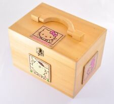 Sanrio Characters Makeup or Jewelry or Multipurpose Box Wooden 1999 Rare picture