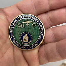 CIA Central Intelligence Agency U2 Spy Plane “Nowhere To Hide” Challenge Coin picture
