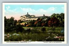 Washington DC-Washington DC, Franciscan Monastery, Outside, Vintage Postcard picture
