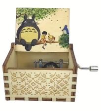 My Neighbor Totoro music box Wood new Carved Music Box gift plays theme song picture