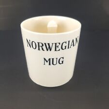 Novelty Norwegian Mug w/ Inside Handle made in Japan picture