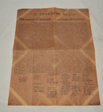 Vintage Parchment Copy of the U.S. Constitution picture