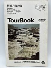 1981 AAA TOURBOOK MID-ATLANTIC What to See Where to Stay TRAVEL GUIDE DE DC MD picture
