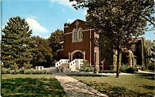 Brown Chapel, Muskingum College, Ohio, religious center, dedicated Postcard picture