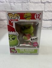 *BRAND NEW* Funko Pop Dr Seuss The Grinch Flocked BAM Exclusive #12 Vaulted picture