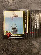 1978 Topps JAWS 2 Movie Complete 59 Base Card Set #1-59 Check Out The Pics  picture