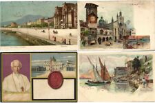 ITALY 160 Vintage Litho Postcards Pre-1920 (L4105) picture