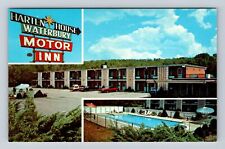 Waterbury CT-Connecticut, Waterbury Motor Inn, Advertising Vintage Postcard picture