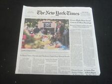 2022 JUNE 5 NEW YORK TIMES - 4 LAWS MIGHT HAVE SSAVED LIVES IN 35 MASS SHOOTINGS picture