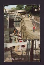  Old Vintage Postcard NORTHGATE LOCKS CHESTER SHROPSHIRE UNION CANAL Cheshire UK picture