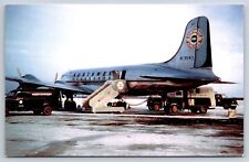 Airplane Postcard Northwest Airlines Airways Douglas DC-4 FZ40 picture