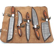 Handmade Damascus Chef Knives Set / Kitchen Knives 5 Pieces Set SS-17471 picture
