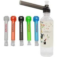 5 Units Random Colors Top Puff Premium Portable Hookah Bottle Water Glass Bongs picture