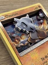 Pokemon Card Shadowbox Radiant Osselait / Cubone picture