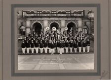 Large Cabinet Photo United States Navy Band 1924, Director Charles Benter picture