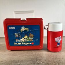 Pound Puppies Vintage 1987 Lunchbox And Thermos By Thermos Tonka 80’s Cartoons picture