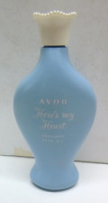 Vintage Avon HERE'S MY HEART Cologne Mist has content inside picture