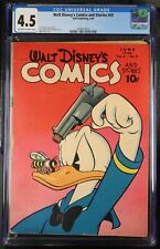 Walt Disney's Comics And Stories #69 CGC VG+ 4.5 Off White to White Dell picture