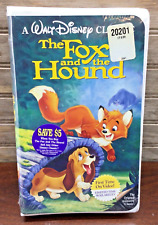 Vtg Disney Black Diamond Classics THE FOX & THE HOUND VHS #2041 SEALED RARE picture