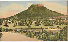 Starvation Peak, Santa Fe Trail near Las Vegas, New Mexico NM antique postcard picture