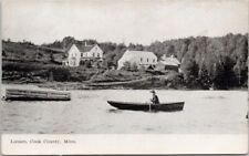 Lutsen Cook County Minnesota MN Rowboat Unused Postcard E78 picture
