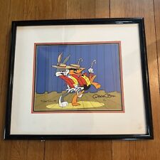 Chuck Jones Signed Bugs Bunny Daffy Duck Encore Limited Edition Cel 1985 87/200 picture
