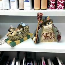 Kitt N’ Littles Set Of Two ‘My Darlin’ And Hobo Kitty Collectibles Figurines picture