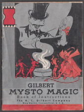 A C Gilbert Mysto Magic Instruction Book 1938 picture