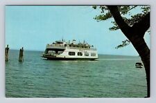 Port Kent NY-New York, Champlain Beautiful Ferry, Antique, Vintage Postcard picture
