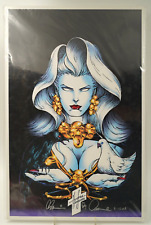 Lady Death 11 X 17 Art Print Signed by Brian Pulido Comics Artwork, 2008 picture